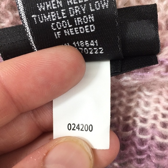 Lane Bryant Blue Purple Striped Drape Cardigan Sweater Womens 18/20 Cozy - Picture 8 of 12